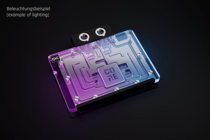 Actual product image Alphacool WAK Core Geforce RTX 5080 Palit + Gainward