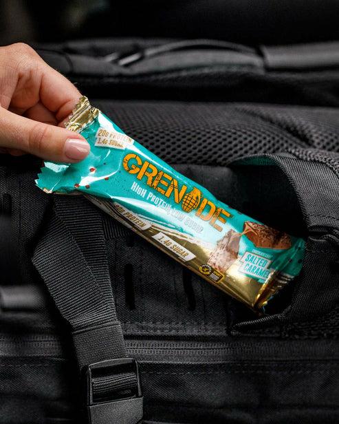 Image du produit Grenade Barre protéinée Carb Killa Chocolate Chip Salted Caramel (12x60g) (Caramel, Chocolat, Nougat, 12 pcs, 810 g)