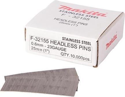Immagine prodotto Makita Pin 0,6x25mm INOX