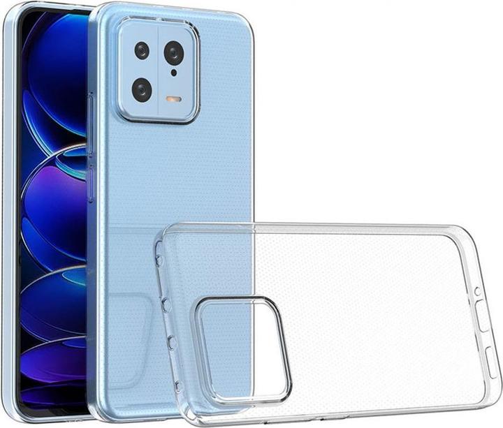 Actual product image Hurtel Ultra Clear 0.5mm case for Xiaomi 13 thin cover transparent (Xiaomi 13)