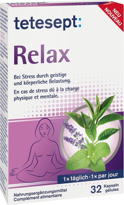 Produktbild Tetesept Relax (32 Stück, Kapseln)