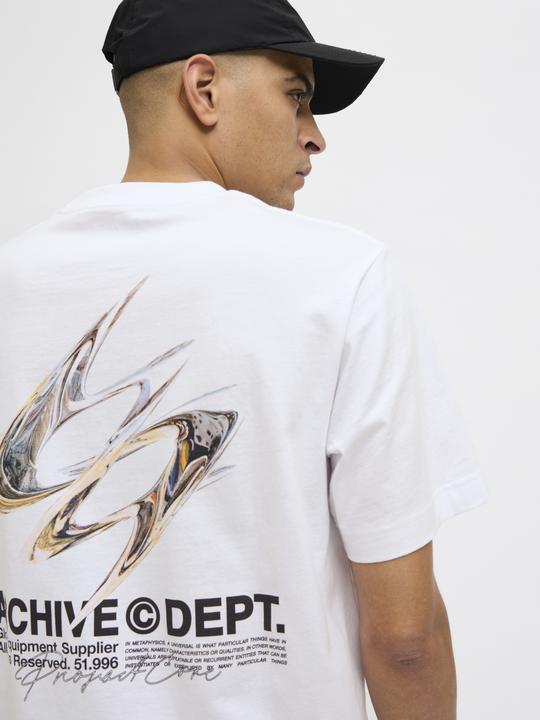 Actual product image Jack & Jones Jcodynamic Dust Tee Ss Crew Neck Ln (M)
