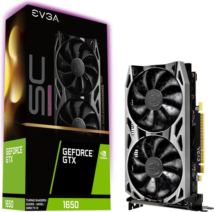 Produktbild EVGA GeForce GTX 1650 SC Ultra Gaming (4 GB)