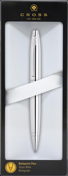 Actual product image Cross Twist action biros Calais polished chrome (Chromed, 1 x)