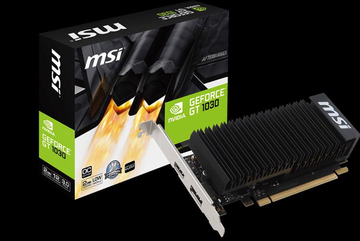 Produktbild MSI GeForce GT1030 2GH LP OC (2 GB)
