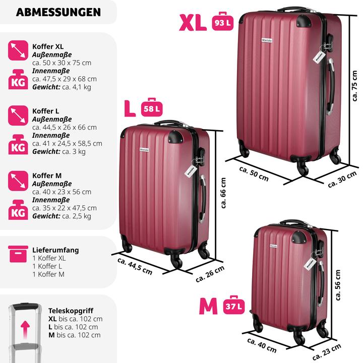 Produktbild tectake Talia (95 l, XL (ab 115l))