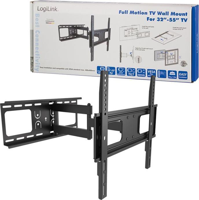 Immagine prodotto LogiLink Montaggio a parete (Muro, 55", 50 kg)