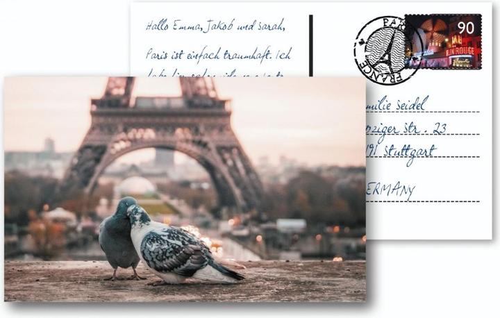 Actual product image HERMA Postcard labels