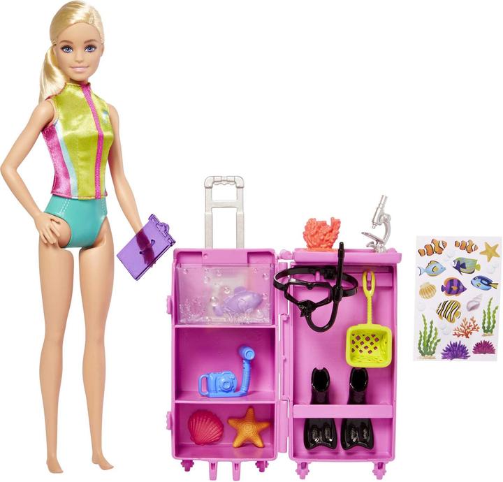 Actual product image Barbie Marine Biologist Doll and Playset (Light Skin Tone)