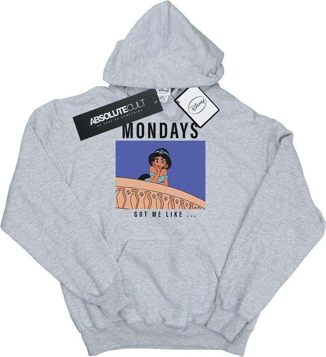 Produktbild Disney Princess Jasmine Mondays Got Me Like Kapuzenpullover (L)