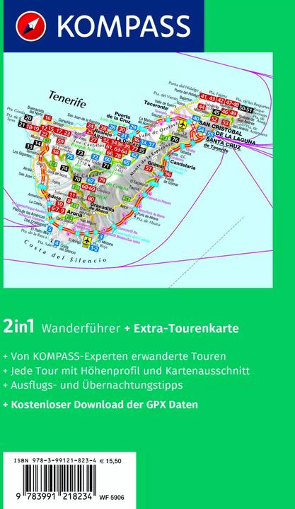 Actual product image Hiking Guide Tenerife, 80 Tours