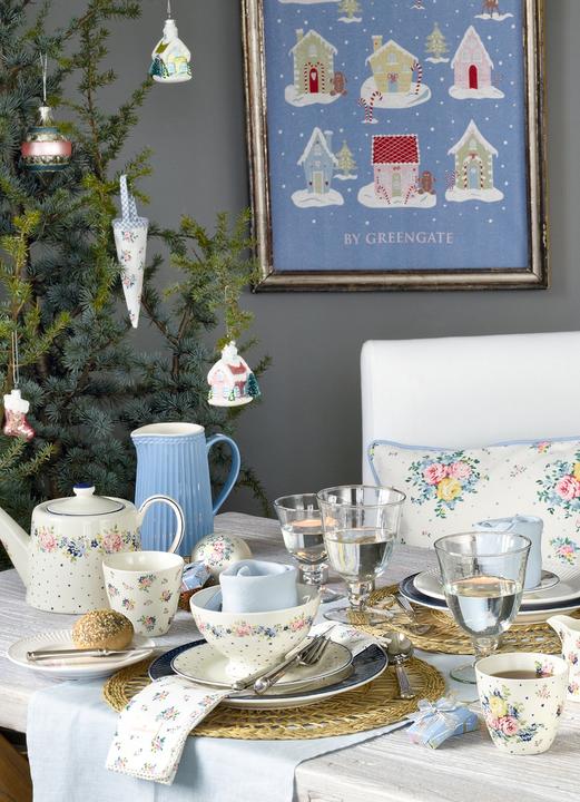Produktbild Greengate Laura Tischdecke white 145 x 250 cm (145 x 250 cm)