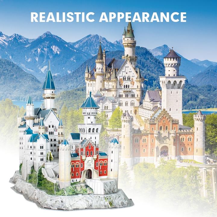 Immagine prodotto Cubicfun 3D Puzzle Schloss Neuschwanstein 121 Teile (121 pezzi)