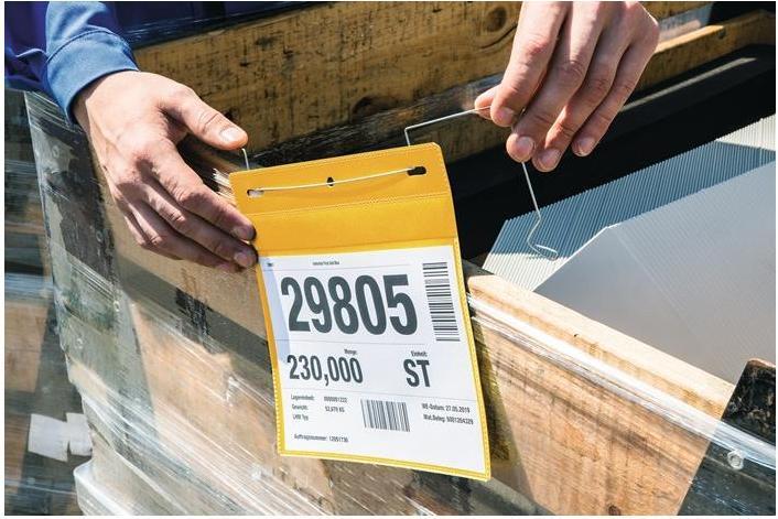 Produktbild Durable Drahtbügeltasche A4 quer (A4, Quer)