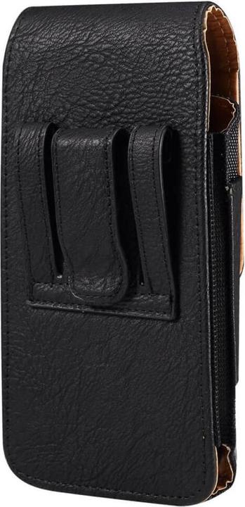 Produktbild Cover-Discount Nylon - Leder Gurttasche mit Kartenfach schwarz / L