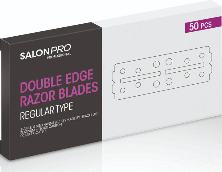 Produktbild XanitaliaPro SalonPro 50 Double Edge Inox Rasierklingen Aus Edelstahl (50 x)