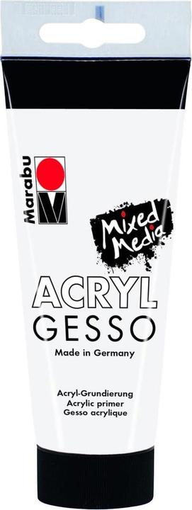Marabu Acrilico gesso bianco (Bianco, 100 ml)