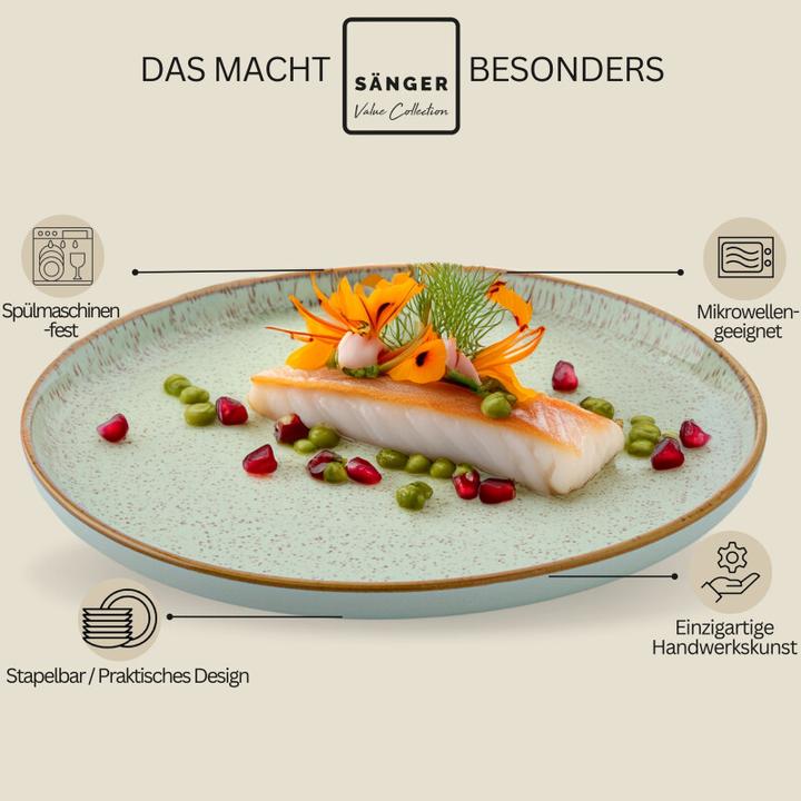 Image du produit Sänger Set d'assiettes plates Rio (4 x, 27 cm)