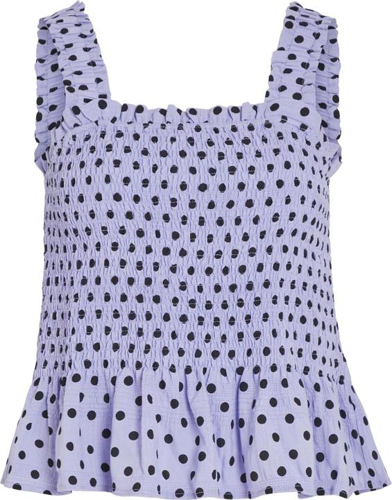 Actual product image Vila Dotted Smocked Top (36)