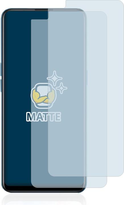 Actual product image BROTECT Anti-glare screen protector matt (2 Piece, Oppo Reno 4 5G)