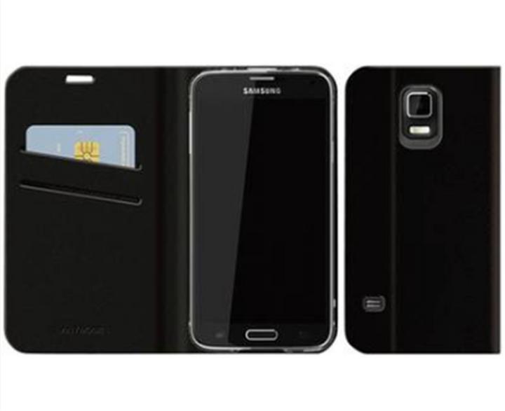 Produktbild AnyMode Diary Case für Galaxy S5 Schwarz (Samsung Galaxy S5)