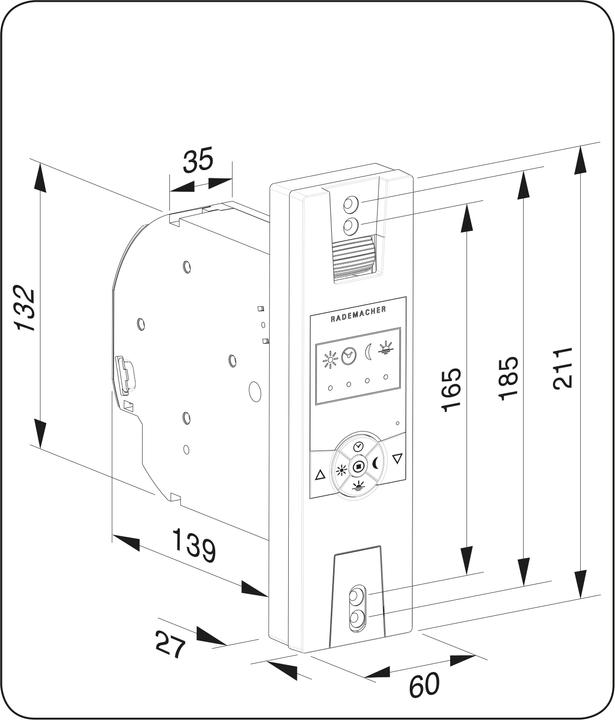 Produktbild Rademacher DuoFern 1400-UW