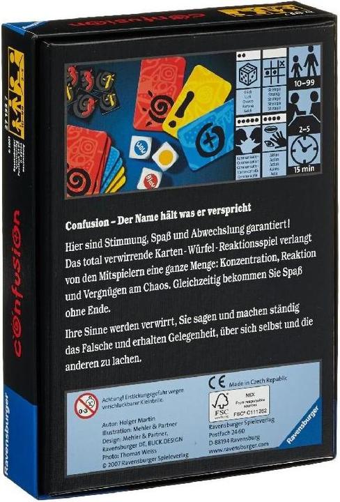 Actual product image Ravensburger Confusion (German)