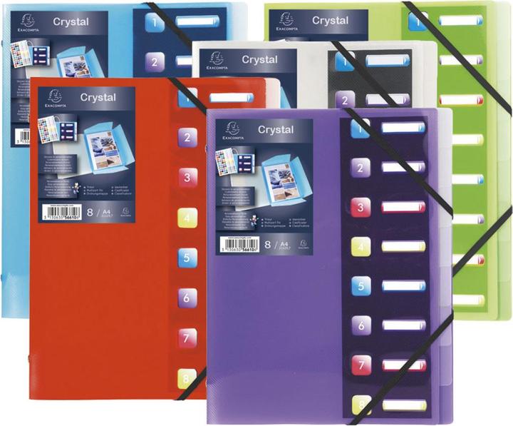 Produktbild Exacompta Geheftete Ordnungsmappen (A4, 1 x)