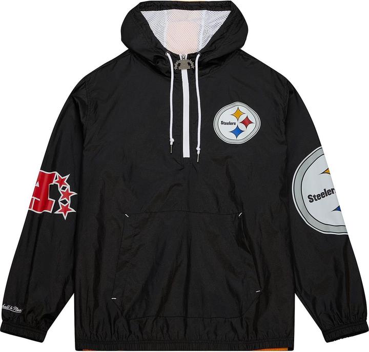 Mitchell & Ness M&N Windbreaker Anorak Jacke ORIGINS Pittsburgh Steelers - M (M)