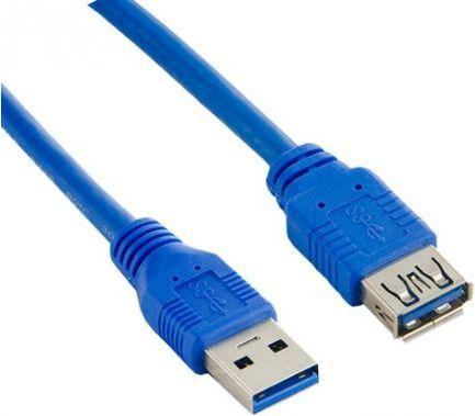 Actual product image Lanberg CA-US3E-10CC-0030-B extension cable USB 3.0 AM-AF 3m fine (3 m)