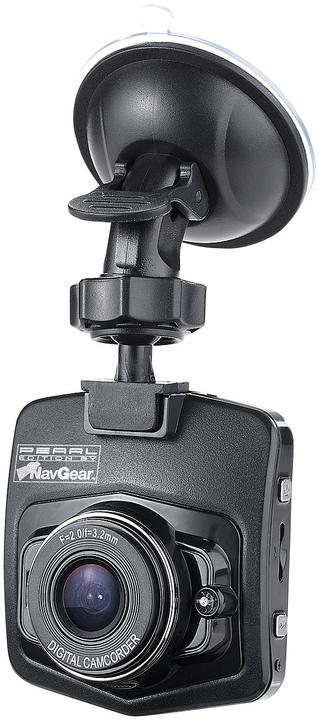 NavGear Dashcam HD con sensore G e rilevamento del movimento (Accelerometro, Accumulatore di carica elettrica, WQHD)