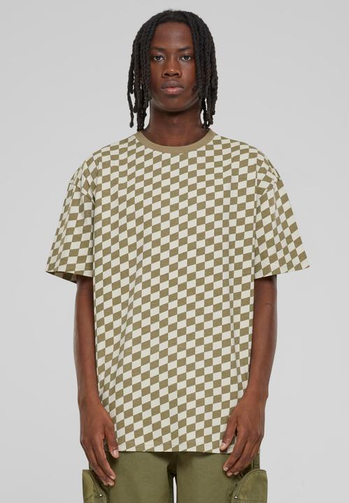 Actual product image Urban Classics Oversized Check Tee - 142641 (XL)