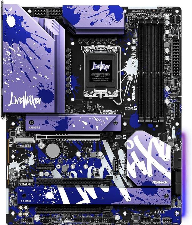 Actual product image AsRock Z790 Live Mixer (LGA 1700, Intel Z790, ATX)