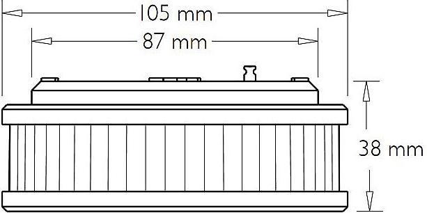 Produktbild Pyrexx PX-1 Rauchmelder V3-Q Holzoptik hell
