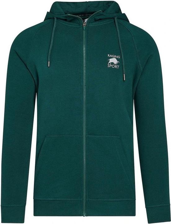 Raging Bull Hoodie mit durchgehendem Reissverschluss (L)