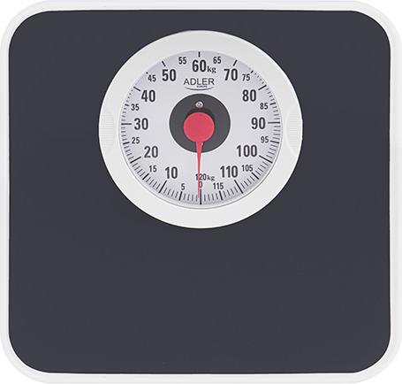 Actual product image Adler Scales Mechanical Bathroom Scale AD 8178 Maximum weight (capacity) 120 kg, Accuracy 1000 g, Bl (120 kg)