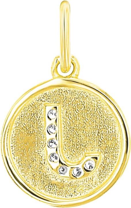Actual product image Amor Cupid pendant for ladies, 925 Sterling silver, zirconia synth. | J (Silver 925)
