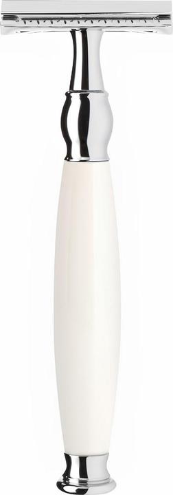 Immagine prodotto Mühle Rasoio di sicurezza, compatibile con la lametta classica, manico in porcellana/metallo, cromato