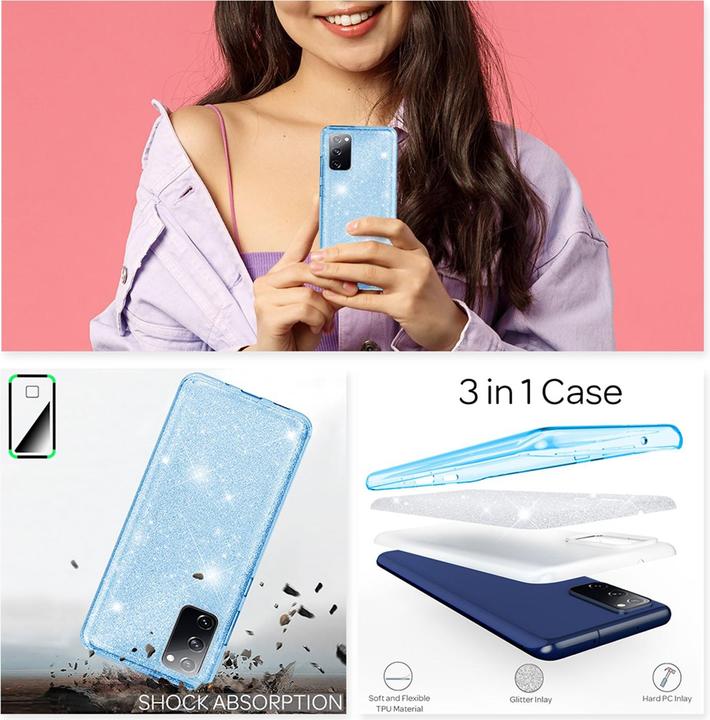 Immagine prodotto Nalia Copertura glitterata (Samsung Galaxy S20 FE)