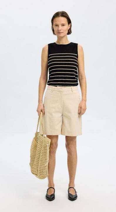 Produktbild Selected Femme Leinenmix Stricktop (L)