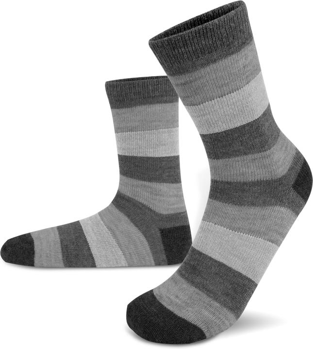 Produktbild Normani 6 Paar Alpakasocken breitgestreift (6er Pack, 47 - 50)