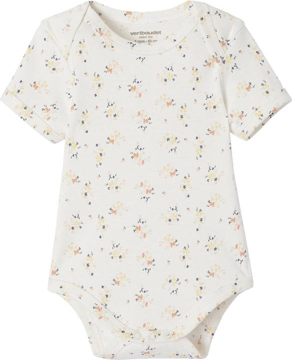 Actual product image Vertbaudet 5er-Pack Baby Schlupfbodys mit kurzen Ärmeln (74)