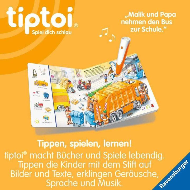 Actual product image tiptoi Suchen und Entdecken: Fahrzeuge (German, Sandra Grimm, 2023)