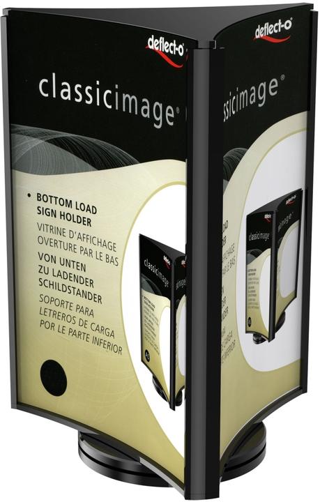 Produktbild Deflecto Tischaufsteller drehbar 3-seitig (A5)