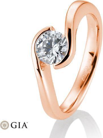 Actual product image Breuning Ring swing 0.80-1.50 ct. (58, 585/14 K Gold)