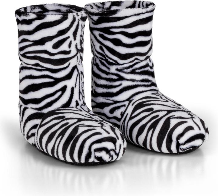 Produktbild Normani Körnerpantoffeln für die Mikrowelle Zebra (39)