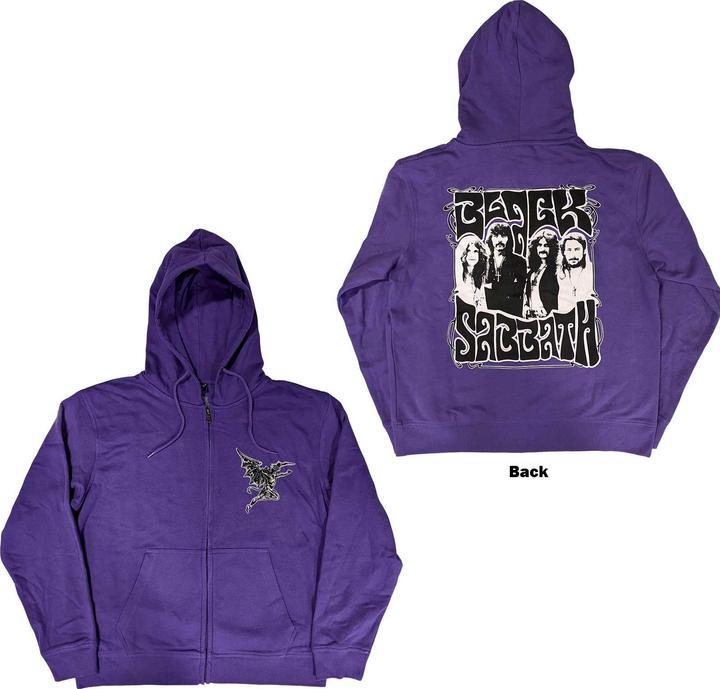 Produktbild Black Sabbath Henry Pocket Logo (Zipper-Hoodie) (M)