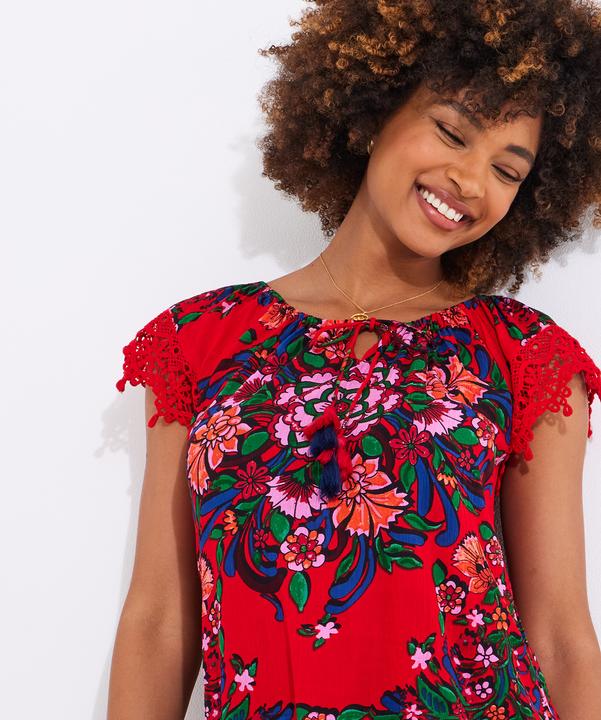 Produktbild Joe Browns Lace Sleeve Tassel Top (40)