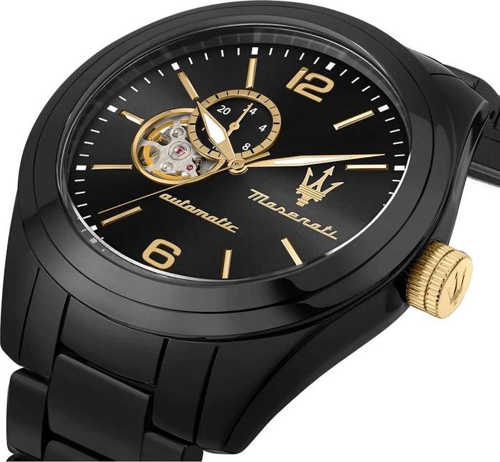 Actual product image Maserati R8823150001 Traguardo Mens Watch Automatic 45mm 20ATM (Analogue wristwatch, 45 mm)