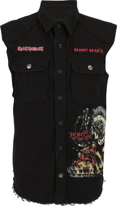 Produktbild Brandit Iron Maiden Vintage Shirt sleeveless NOTB - 192199 (5XL)
